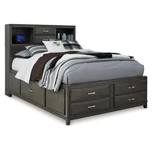 Caitbrook Storage Bed with 8 Drawers