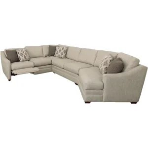 3 PC Power Sectional