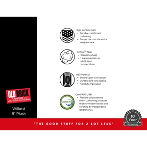 Willard 8" Mattress 