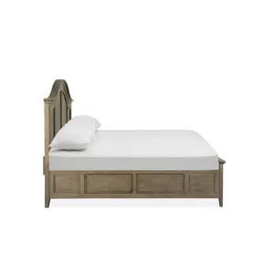 Paxton Place Queen Arched Bed with Regular Rails