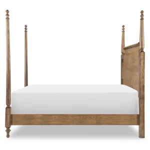 Vintage Market Complete High/Low Poster Bed - Queen