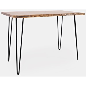 Nature's Edge Live Edge Counter Height Table - Natural