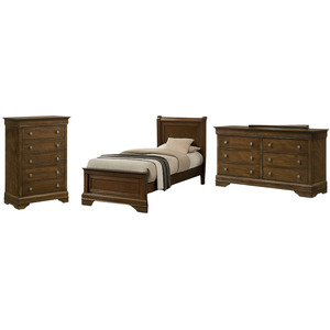 Porterlito 3 PC Bedroom Set - Toffee