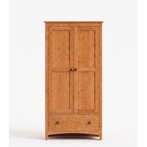 Heritage Wardrobe w/Garment Rod
