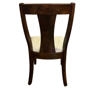 Siena Side Chair w/Fabric Seat - Rustic Cherry