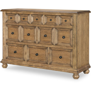 Vintage Market 8 Drawer Dresser - Barnwood