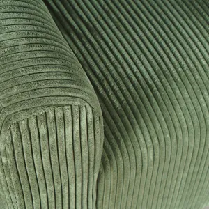 Biggs Modern Corduroy Upholstered Curved Barrel Swivel Accent Chair