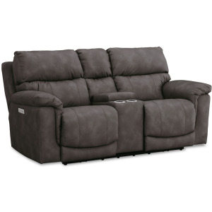 Cosmo 217 Zero Gravity Power Reclining Loveseat - Pewter
