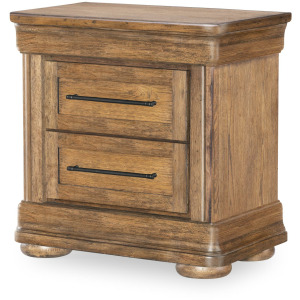 Vintage Market 2 Drawer Nightstand - Barnwood