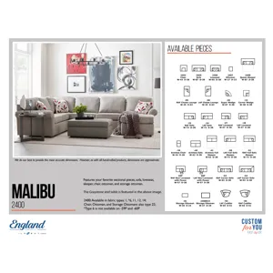 Malibu 3 PC Sectional