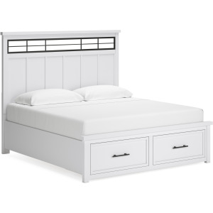 Ashbryn King Panel Storage Bed