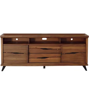 Live Edge Rustic 80" TV Console