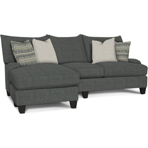 Catalina Sofa w/ Ottoman Chaise - Fog