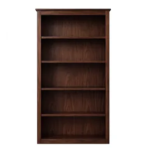 Birch 60" Bookcase - Walnut Stain