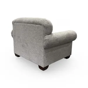 Monroe Chair &amp; 1/2 - Lucille Mushroom w/Garcia Toast Pillow