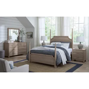 Tide & Timber-Grey Oak Dresser 7 Drawer