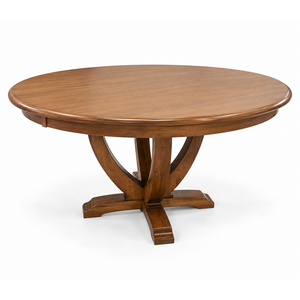 Macon Maple Round Pedestal Dining Table - Cocoa