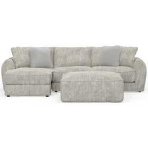 Bucktown 2 PC Sectional - Parchment