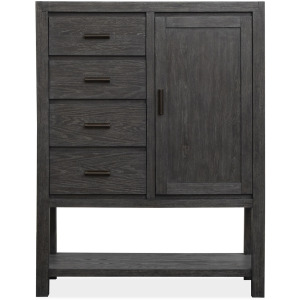 Plum Creek Door Chest - Black