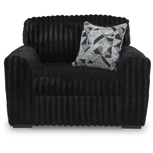 Midnight Madness Oversized Chair - Onyx
