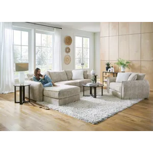 Bucktown 2 PC Sectional - Parchment