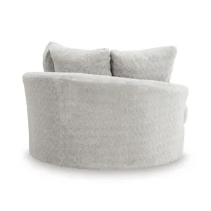 Snodoodle Oversized Swivel Accent Chair