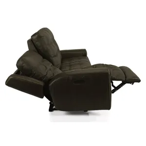 Wicklow Leather Power Reclining Sofa with Power H