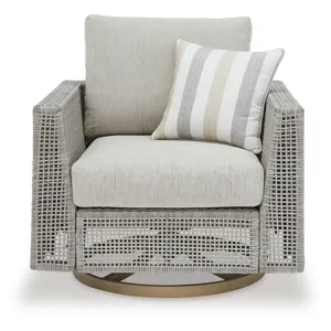 Seton Creek Outdoor Swivel Lounge with Cushion
