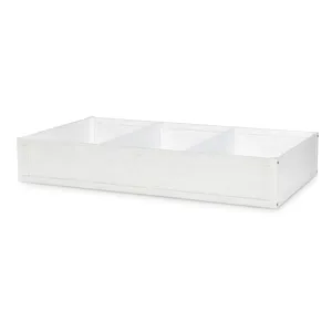 Flatiron White Trundle Storage Drawer White Finish