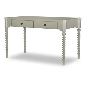 Vintage Market Bobbin Leg Writing Desk - Northern Moss