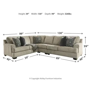 Bovarian 3-Piece Sectional