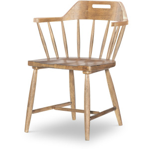 Vintage Market Spindle Back Arm Chair - Barnwood