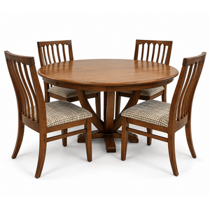 Macon Canterbury 5 PC Pedestal Dining Set