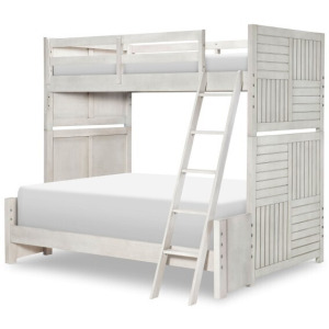 Summer Camp Twin Over Full Bunk Bed - Stone Path Gray