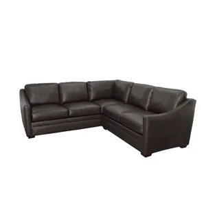2 PC Leather Sectional