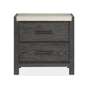 Plum Creek - Black Drawer Nightstand