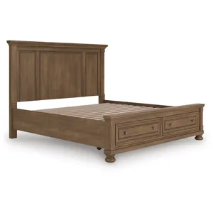 Vandenmore King Panel Storage Bed
