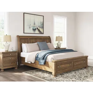 Vandenmore Queen Storage Sleigh Bed