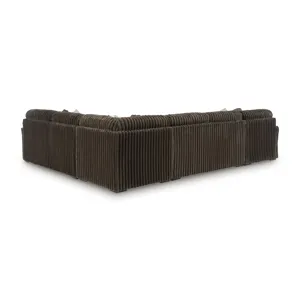 Midnight-Madness 4-Piece Sectional with Chaise