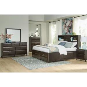 Vanmore Queen Storage Bed
