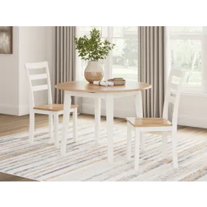 Gesthaven Dining Table and 2 Chairs