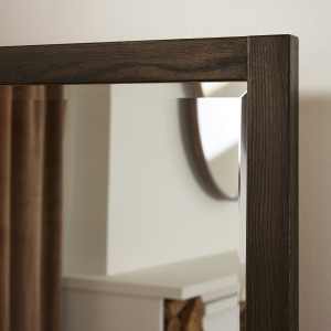 Lodge & Loft Landscape Mirror - Dark Oak