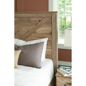 Shurlee Queen Crossbuck Panel Bed