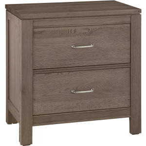 Tide & Timber 2 Drawer Nightstand - Grey Oak