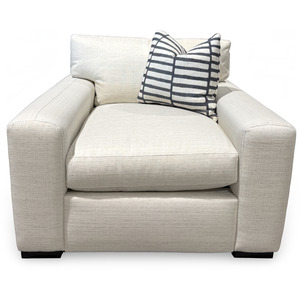 Valerie Upholstered Arm Chair - Dover Natural