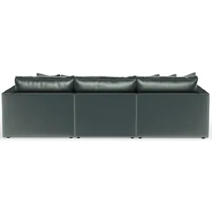 Remminton 3 PC Sectional Sofa Chaise - Pine