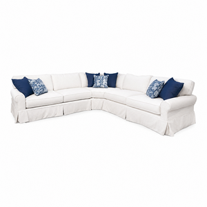 Daniel 3 PC Sectional - Snow