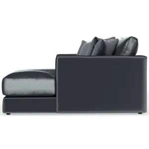 Remington 3 Piece Sectional Sofa Chaise - Slate