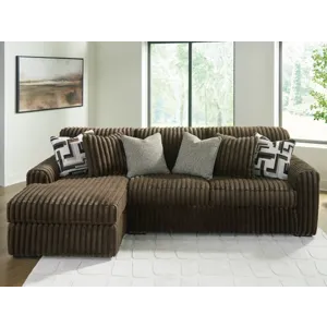 Midnight-Madness 2-Piece Sectional Sofa with Chaise