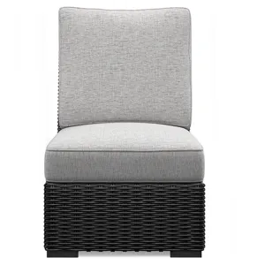 Beachcroft Outdoor Armless Chair with Cushion